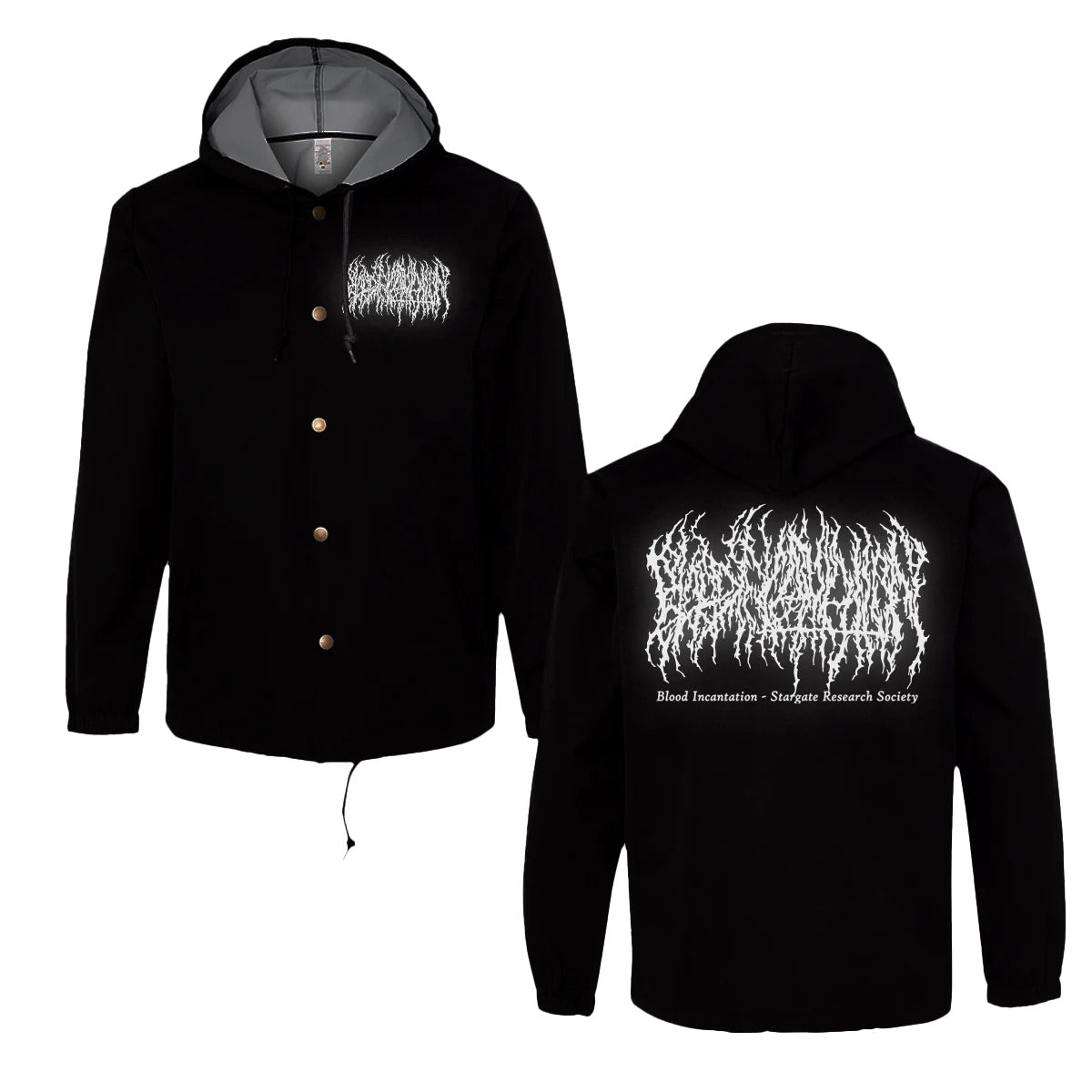Blood Incantation (Reflective Logo) Windbreaker