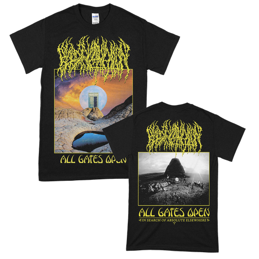 All Gates Open Album Cover Black | T-Shirt